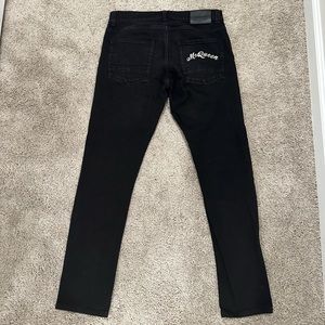 Alexander McQueen black jeans